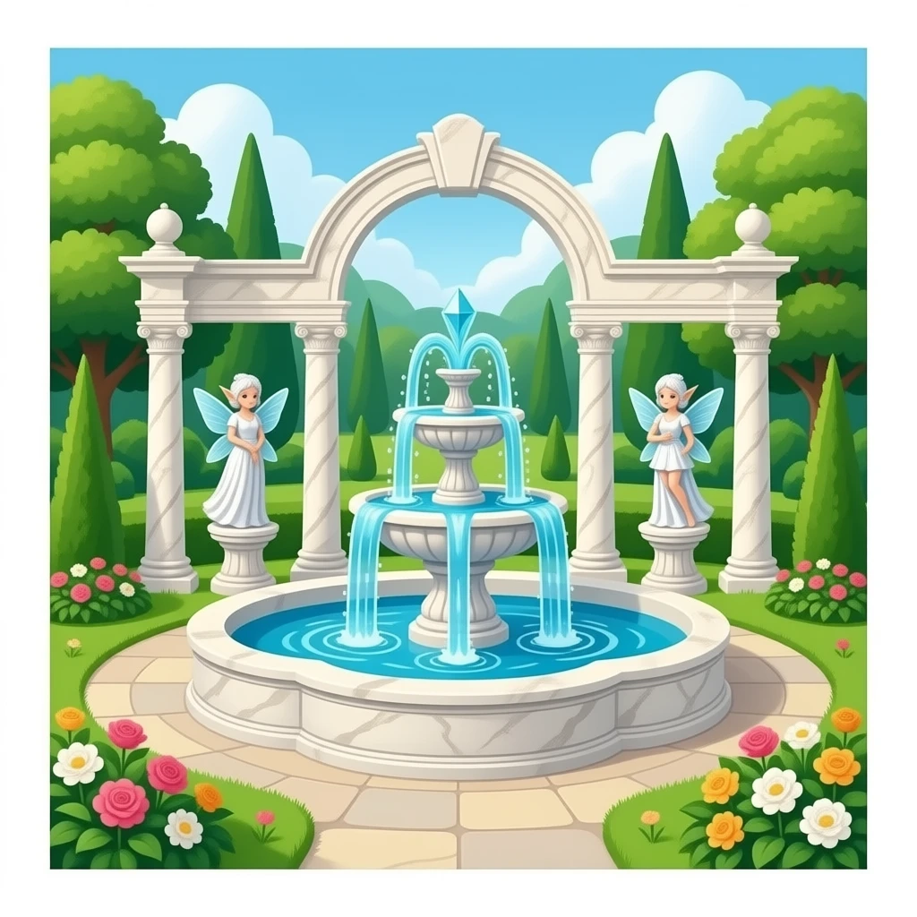 Marchenbrunnen - fountain of fairy tales emoji