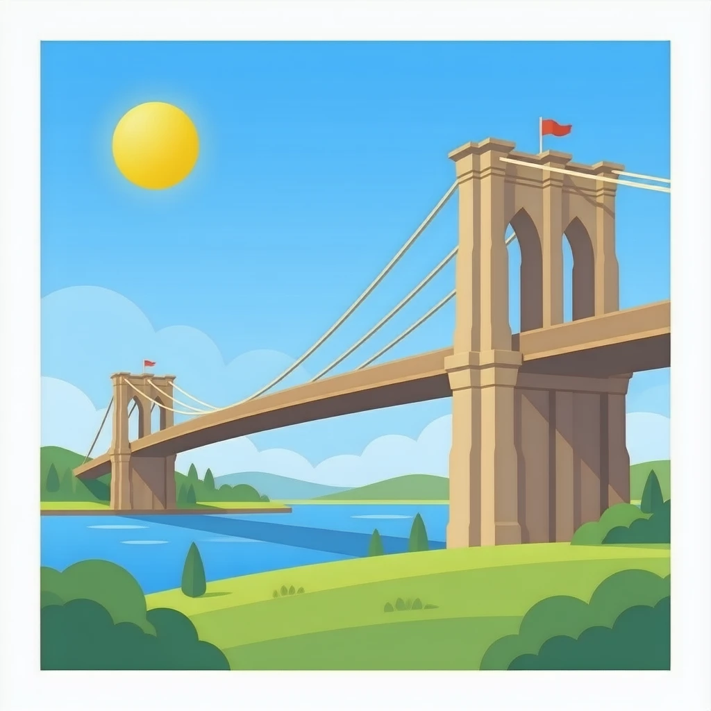 Brooklyn Bridge emoji