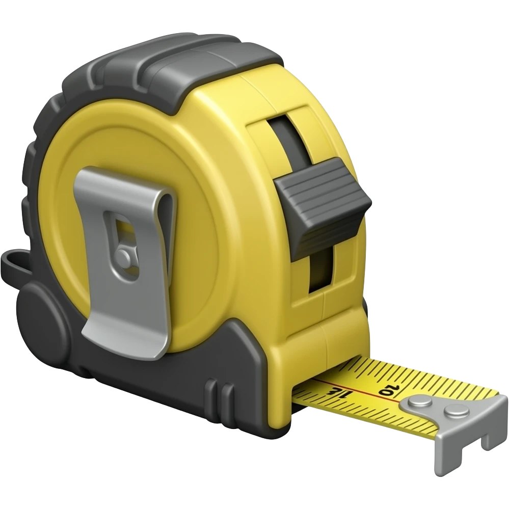 tape measure emoji