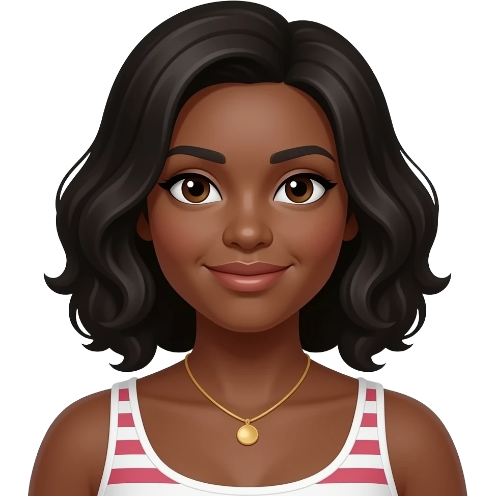 Thick black woman emoji