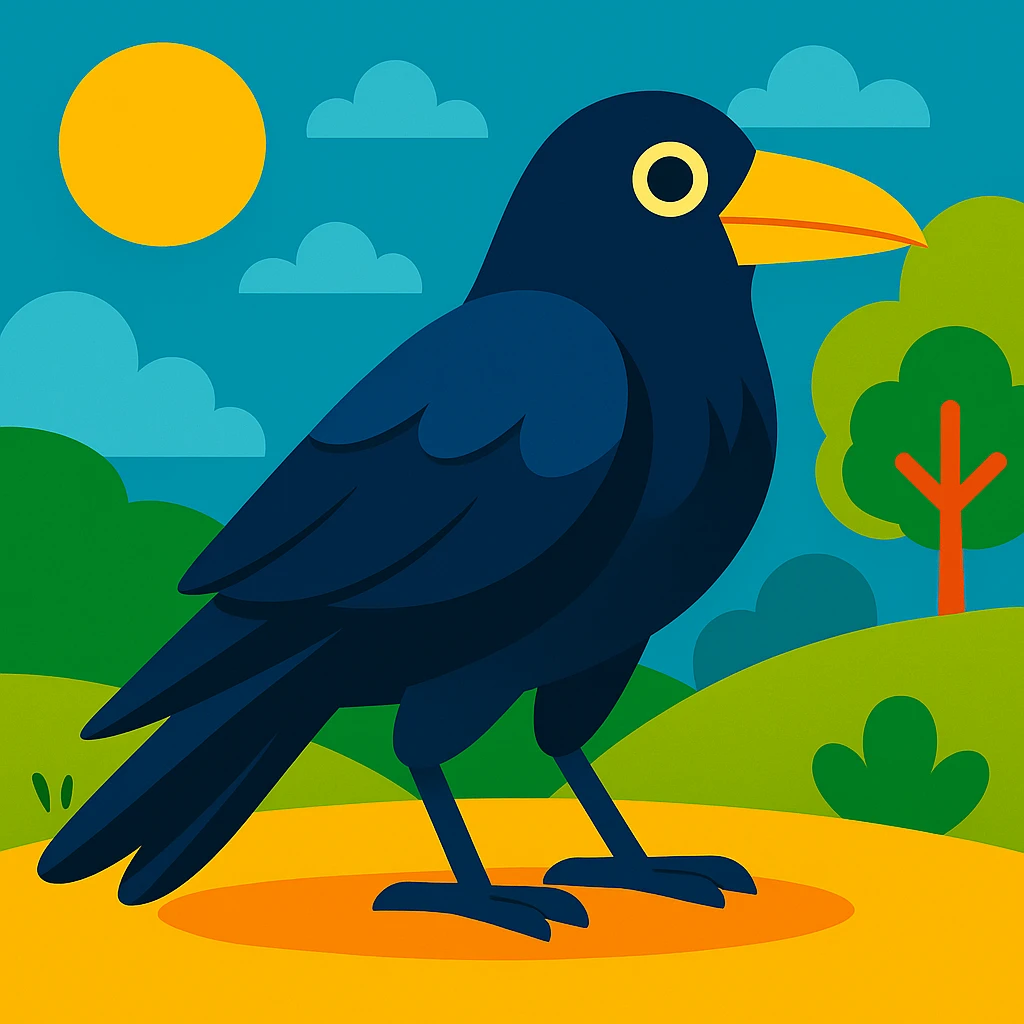 Raven emoji
