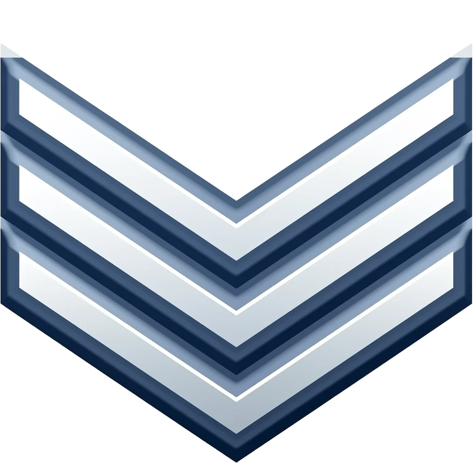 police rank with 3 v sign emoji