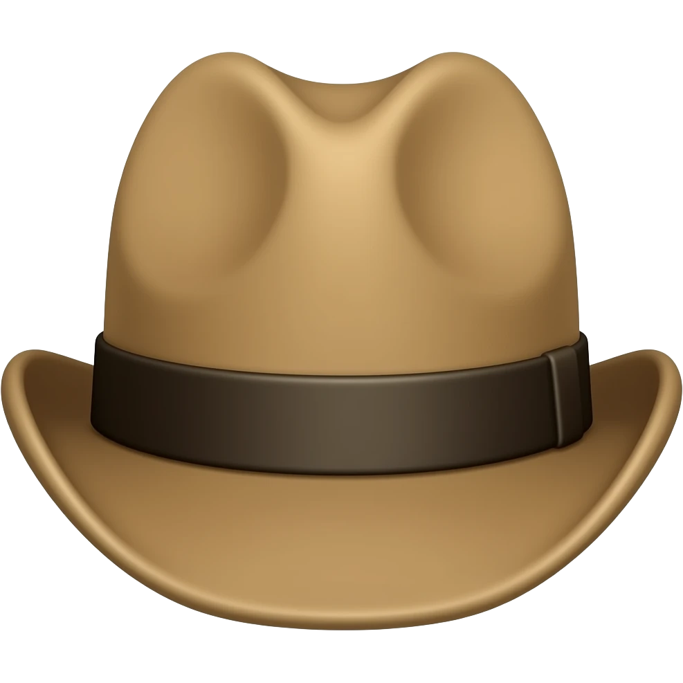 inspector hat emoji