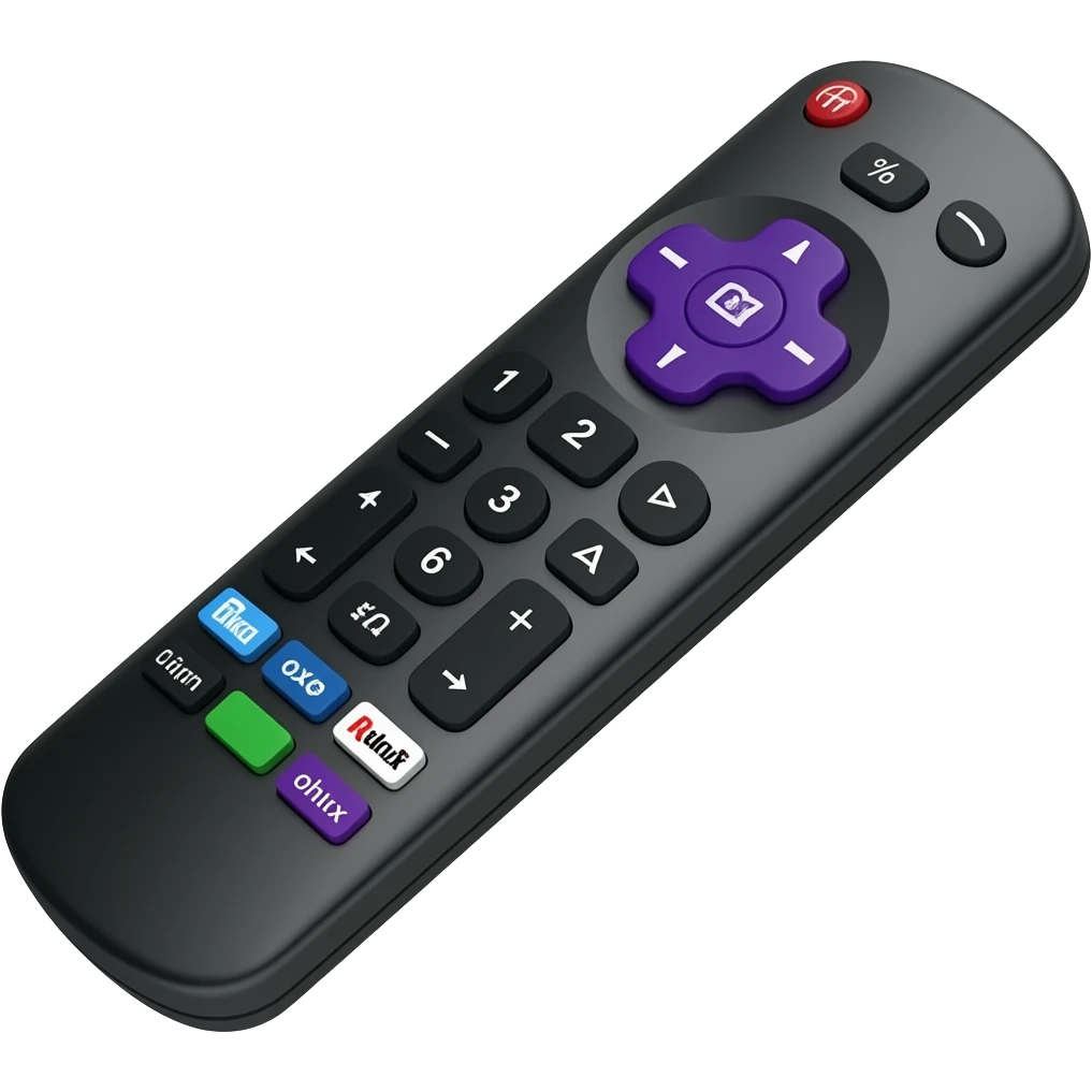 Roku remote emoji