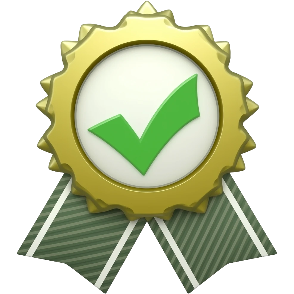 Create a verified badge emoji emoji