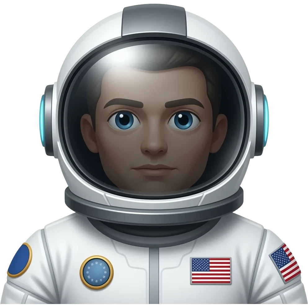 a full view of Space Suit emoji