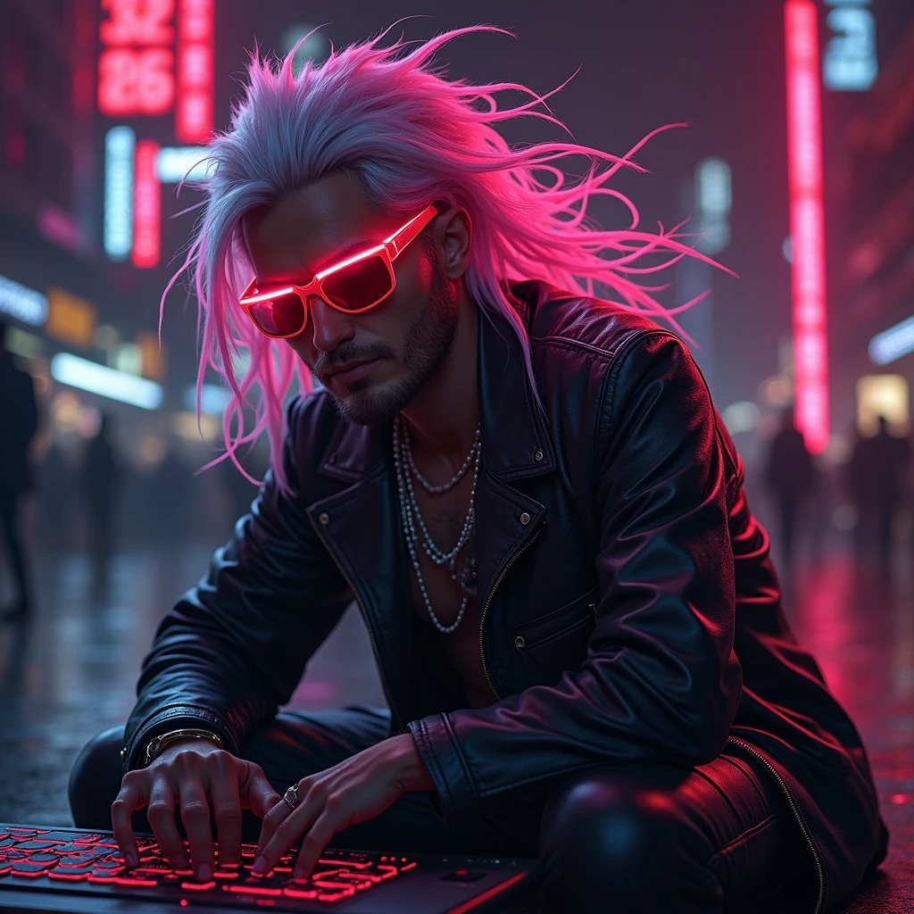 "stream starting soon" cyberpunk style emoji
