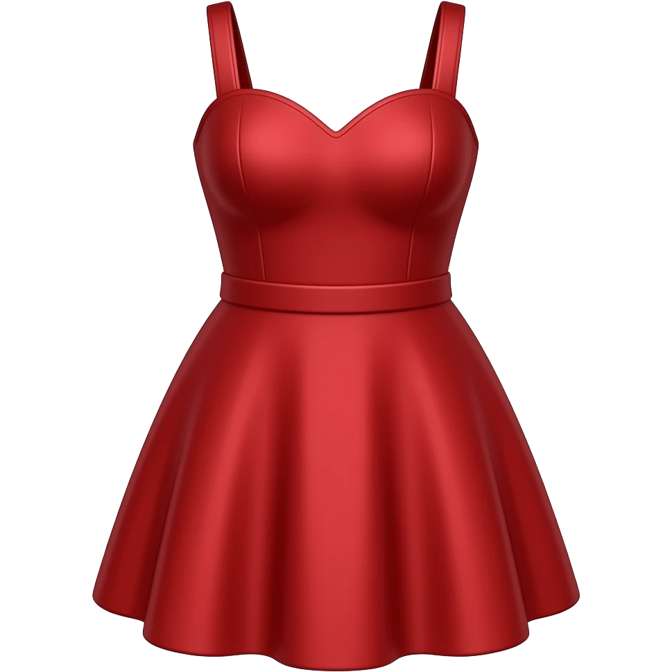 red dress emoji