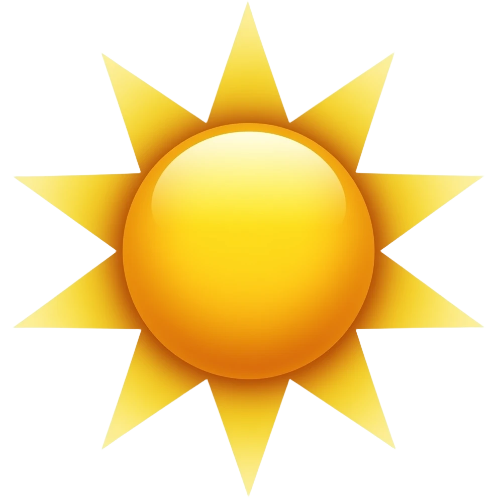 sun emoji