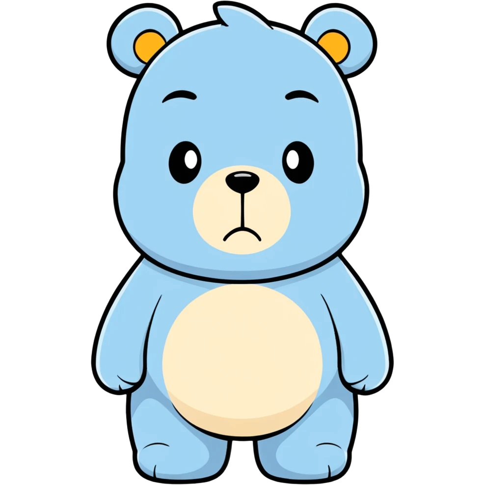 Violent care bear emoji