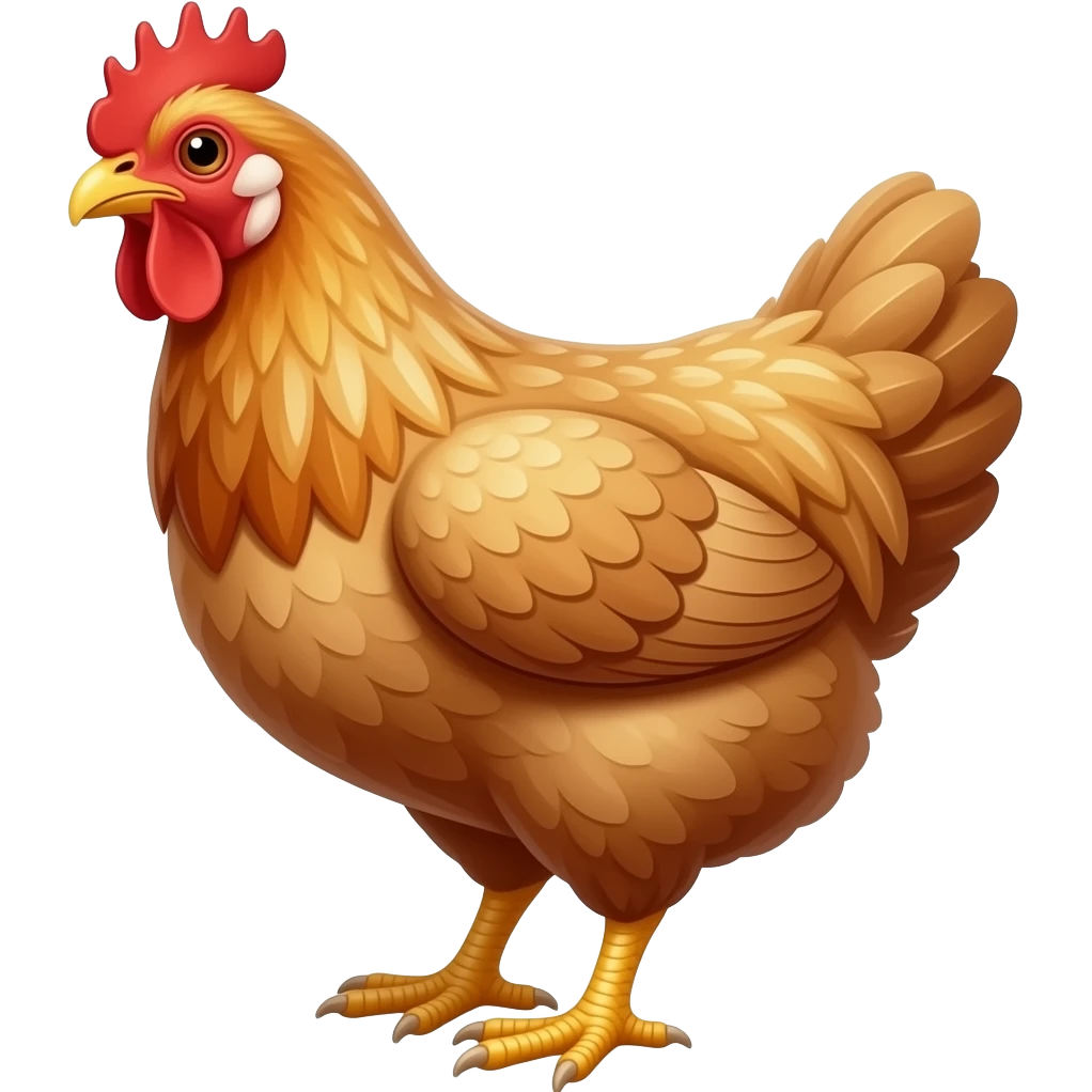 chicken emoji