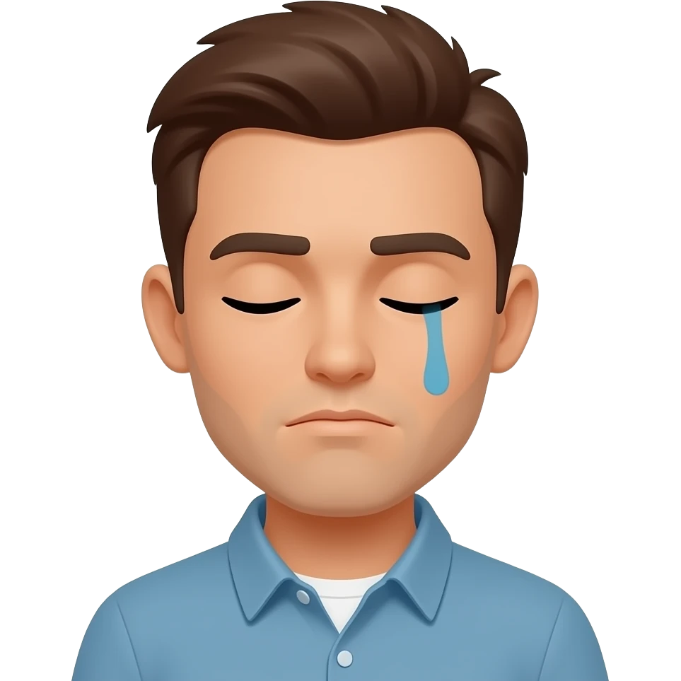 sleep deprived human emoji