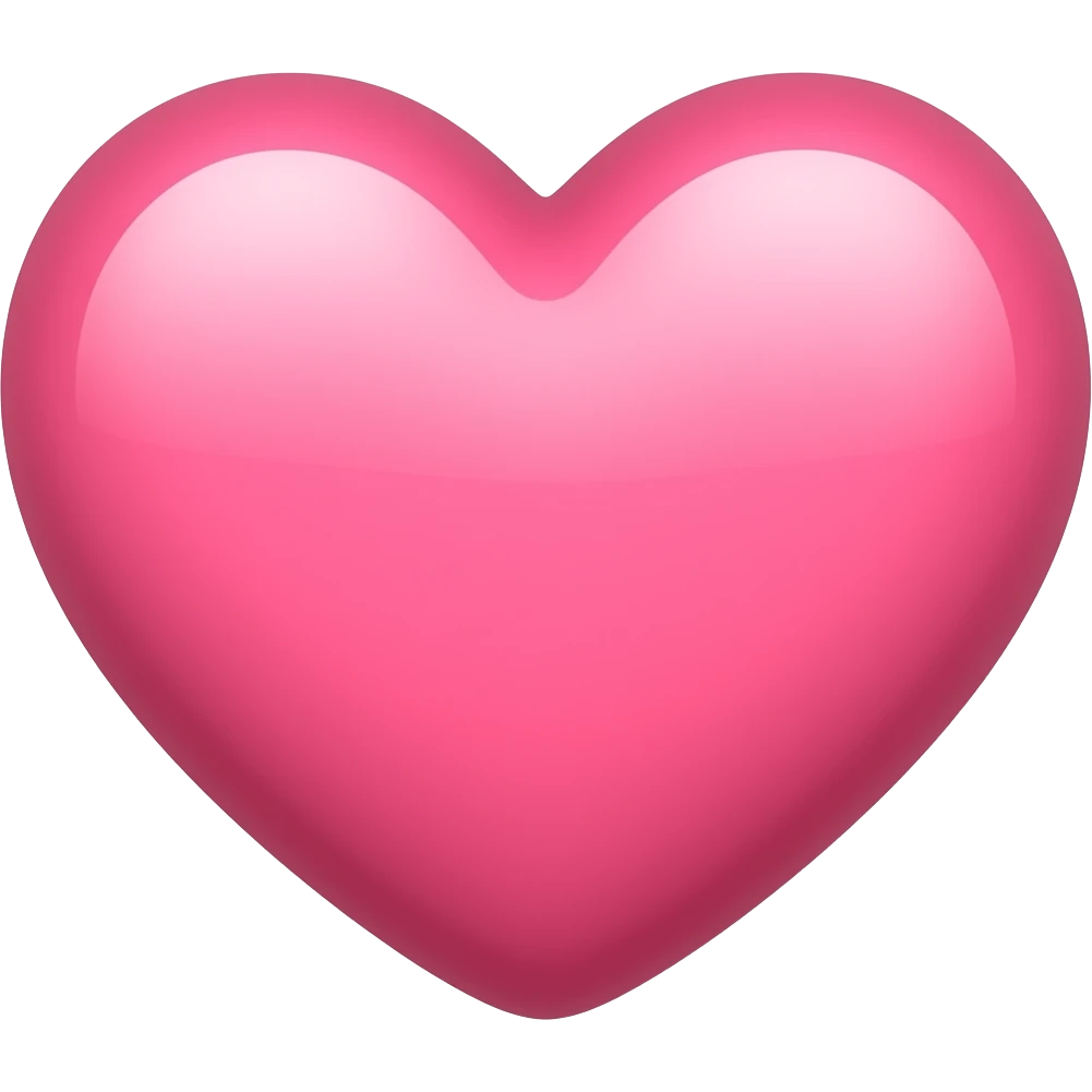 Pink heart emoji