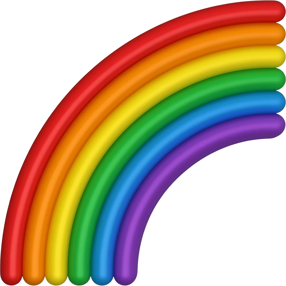 rainbow emoji