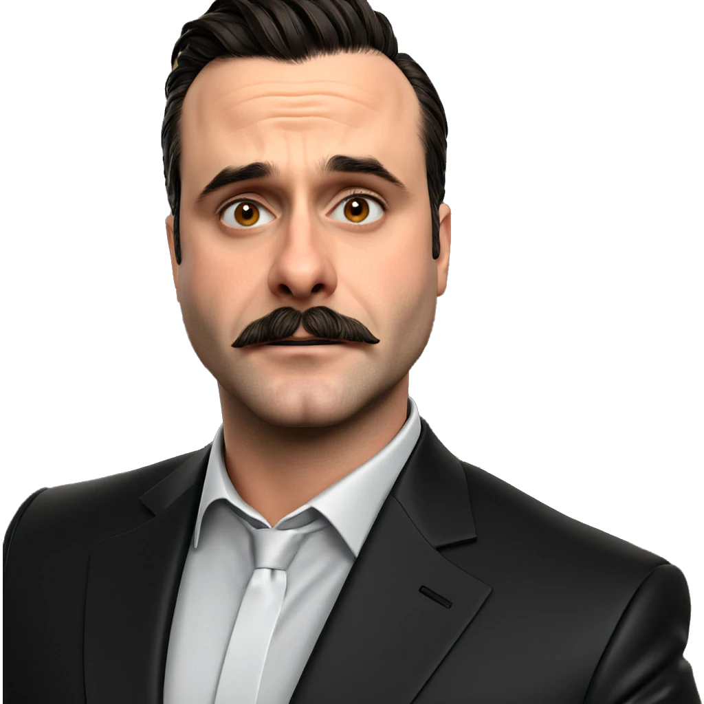 male model in formal attire emoji