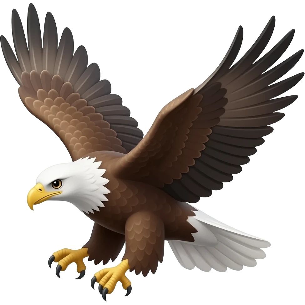 flying eagle emoji