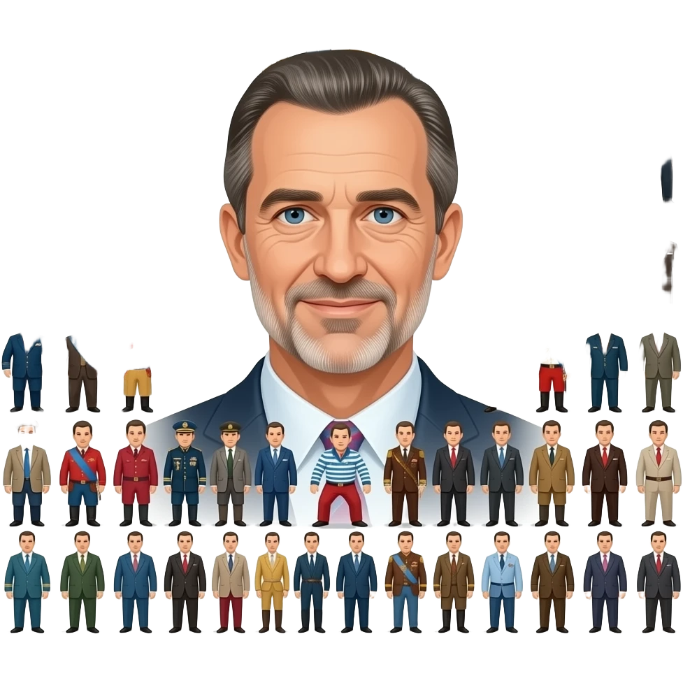 Felipe VI wears 67 outfit emoji