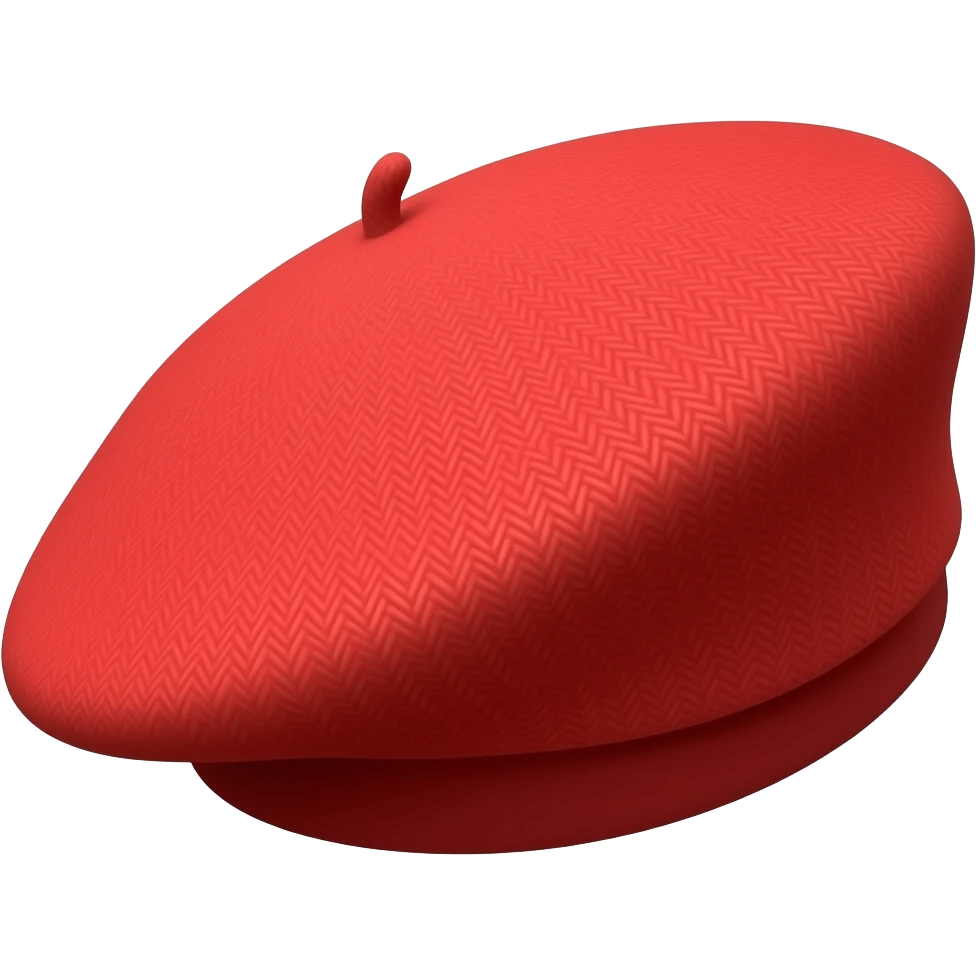 Red beret emoji