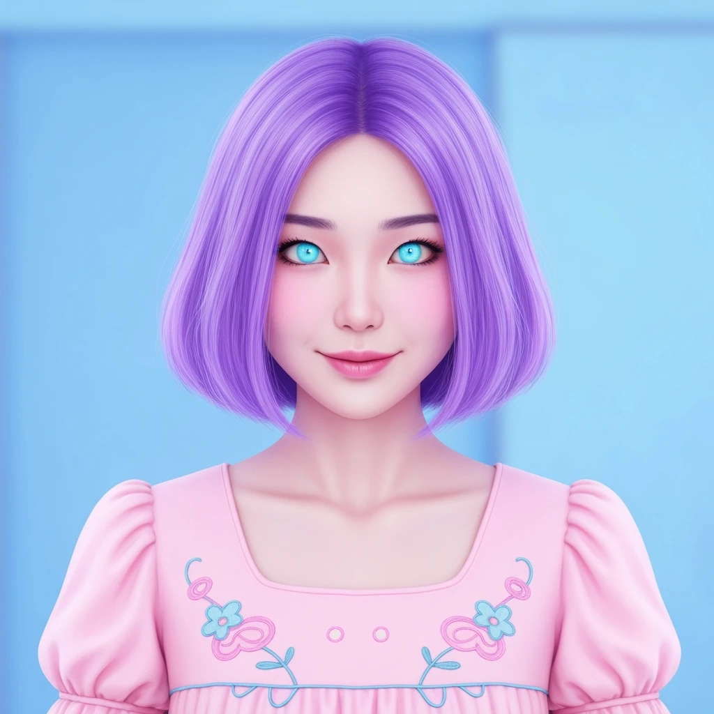 pastel horror profile picture, cute, expressive, minimal, variation 1 emoji