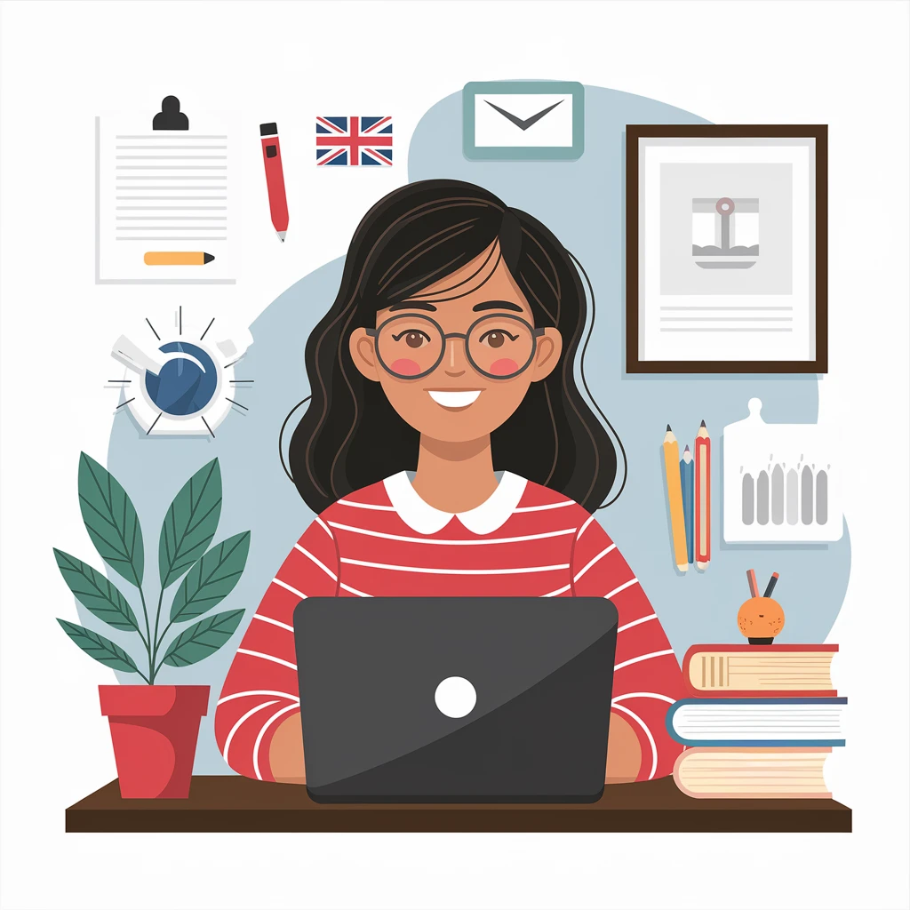 everyday routine of an online english teacher emoji