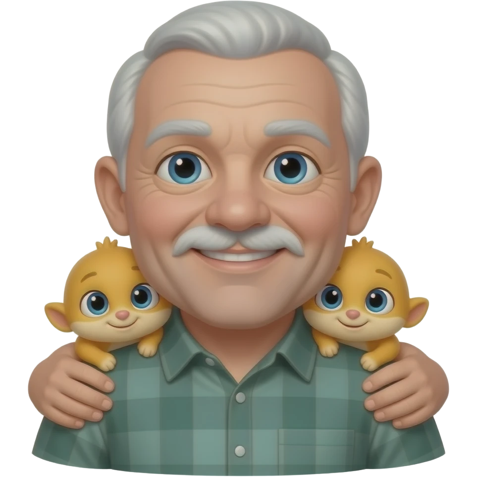 Daddy and Twink cuddling emoji