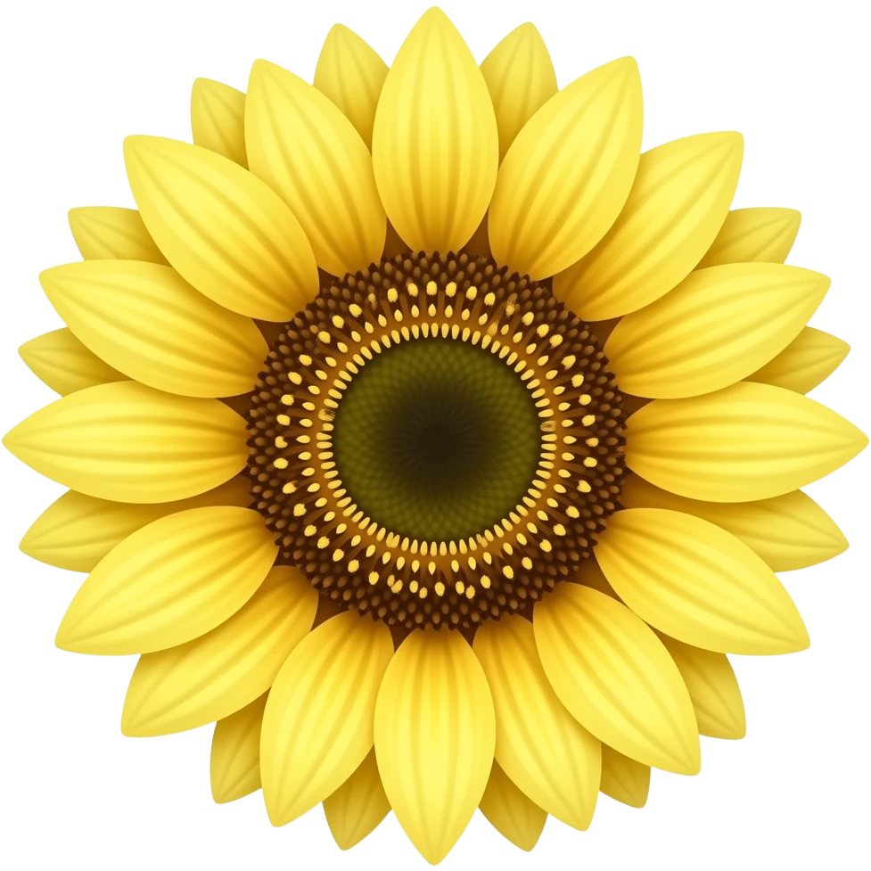 Sunflower with lilies emoji