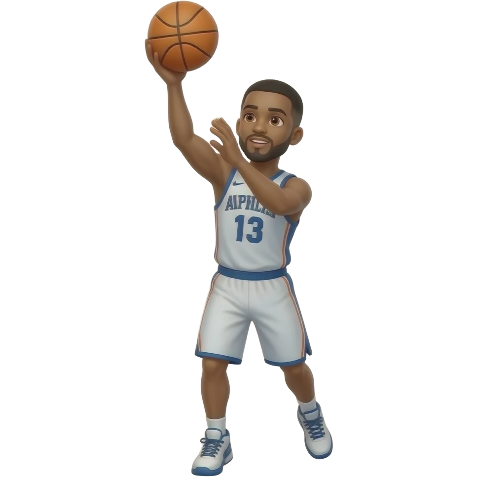 3 pointers emoji