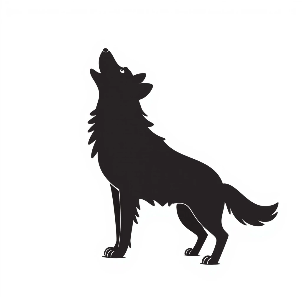 Wolf emoji