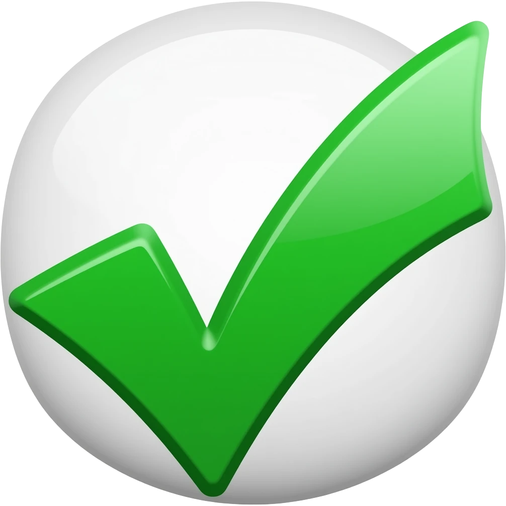 A roblox real check mark from roblox emoji