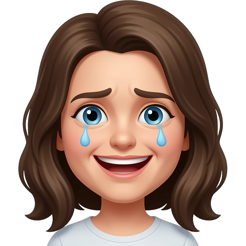 Utanmış ama gülüyor emoji