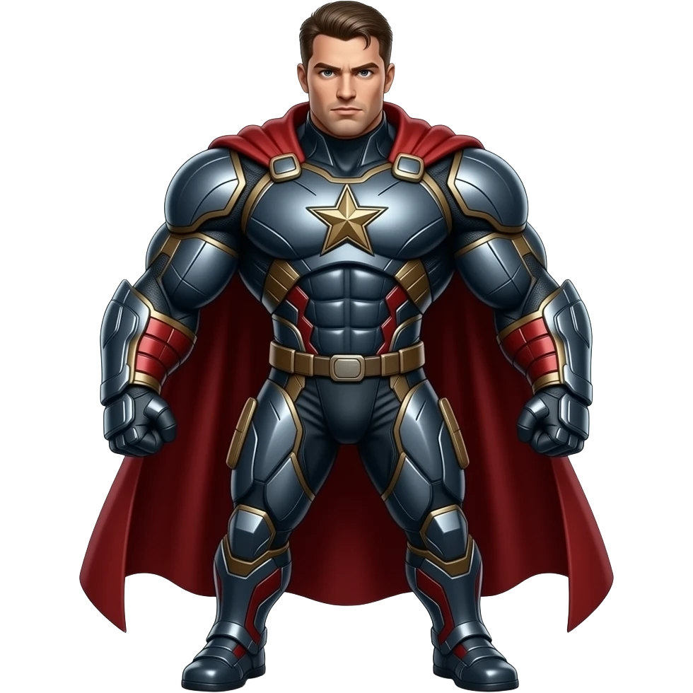 Muscular thor of avengers full body realistic emoji