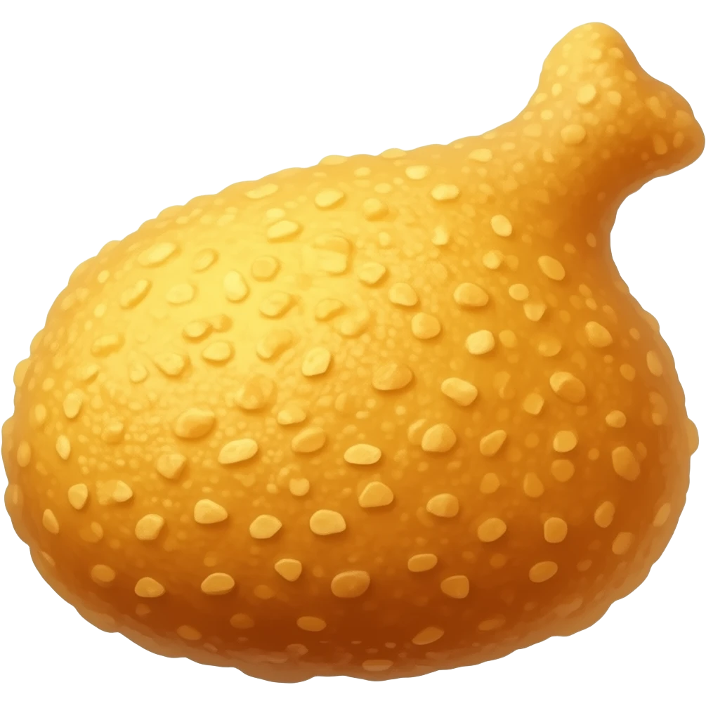 one chicken nugget emoji