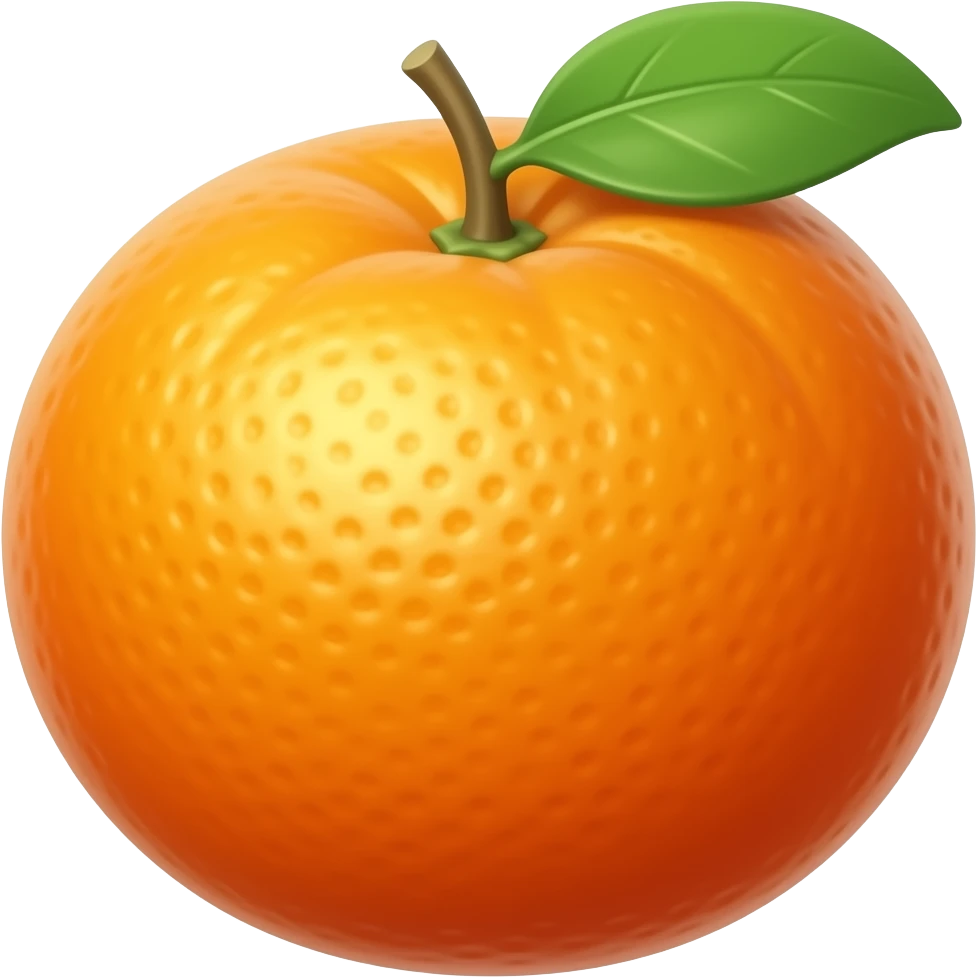 Orange fruit emoji