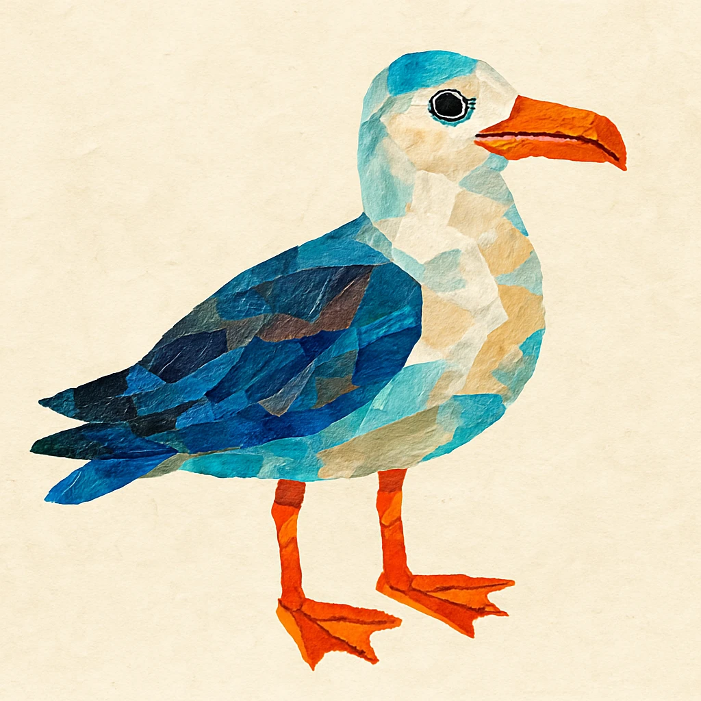 Eric carle seagull emoji