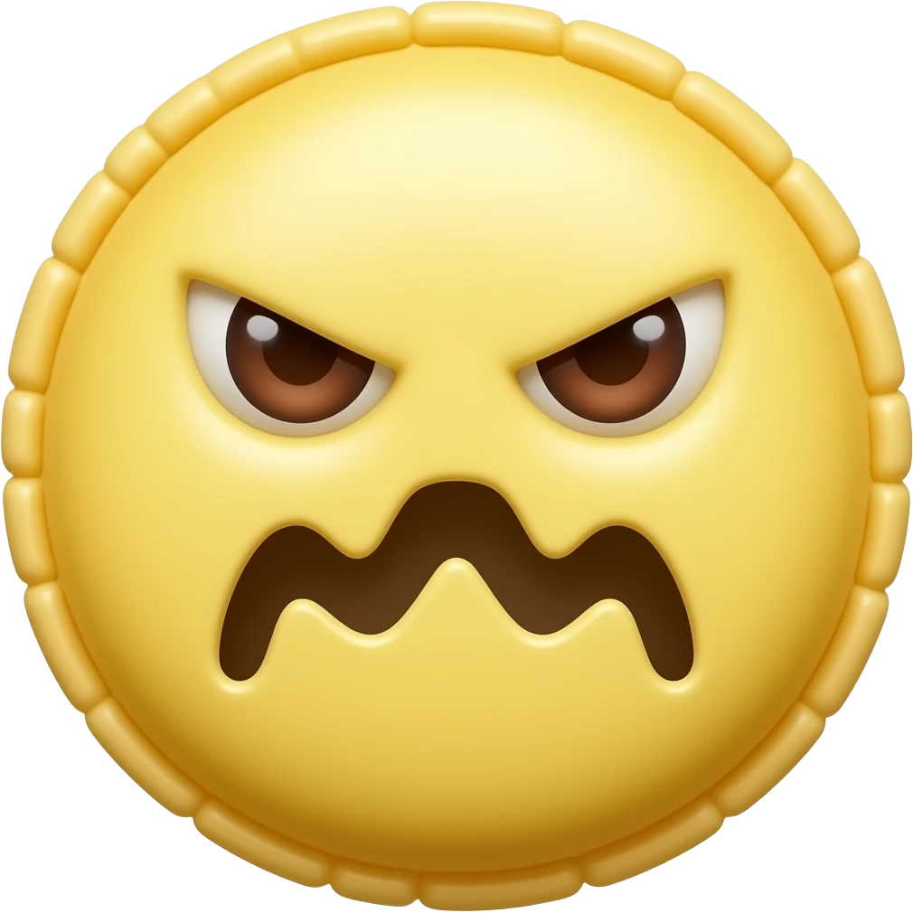 evil macaroni emoji