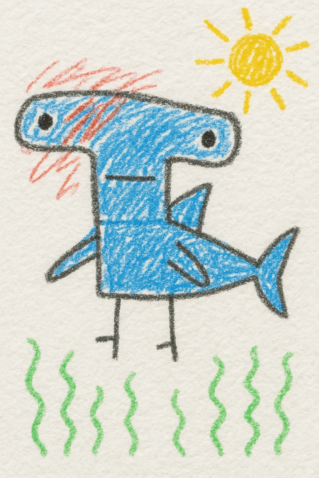 Hammerhead shark emoji
