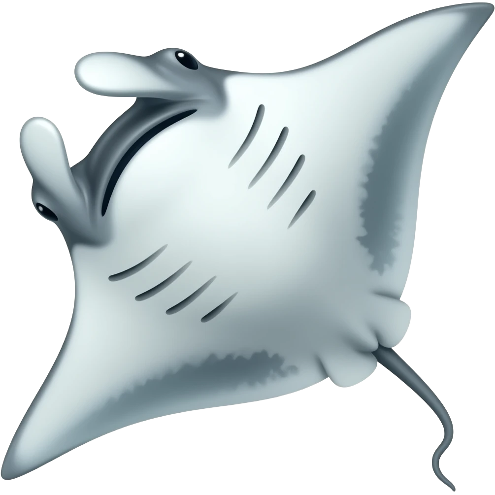 Manta raya emoji