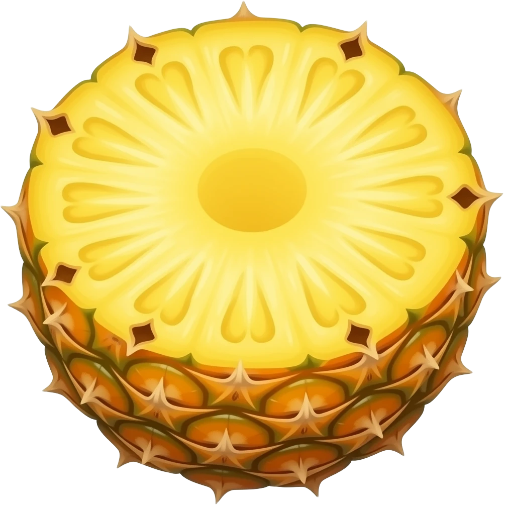 reverse pineapple emoji emoji