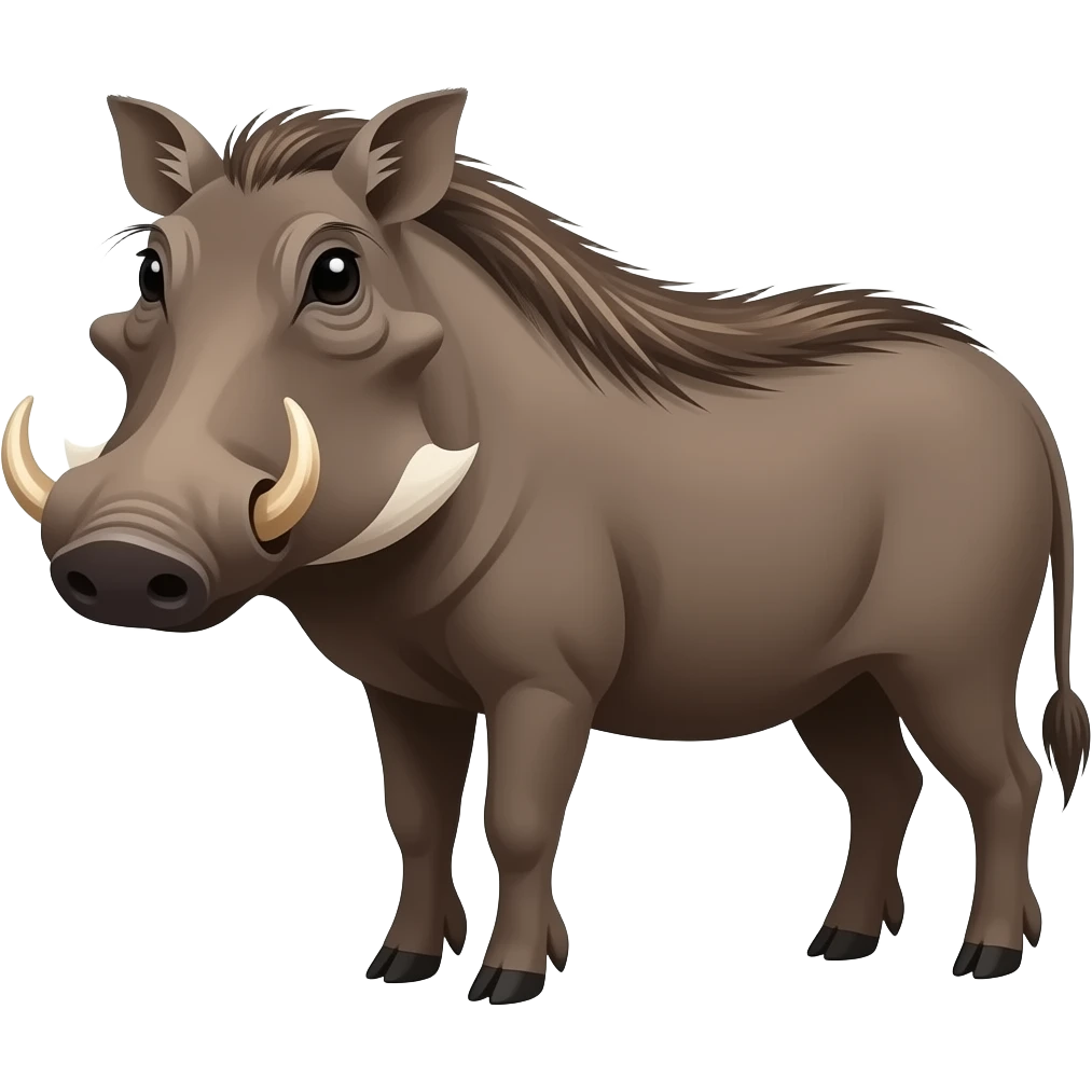 Queen of warthogs emoji