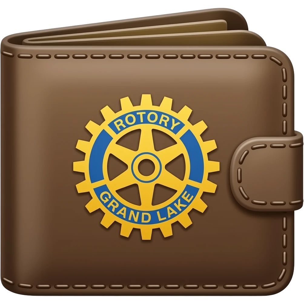 Camp Rotary Grand Lake's Man's wallet emoji