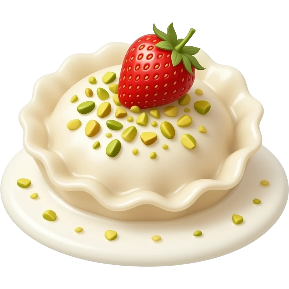 Create an emoji for indian sweet rasmalai which should be ready to copy and paste in whatsapp chat emoji