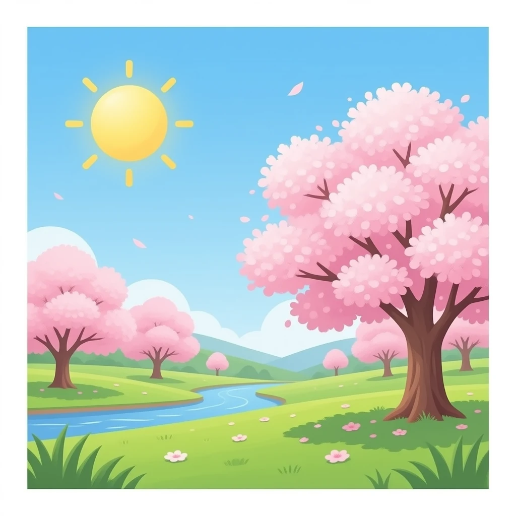 цветение вишни emoji