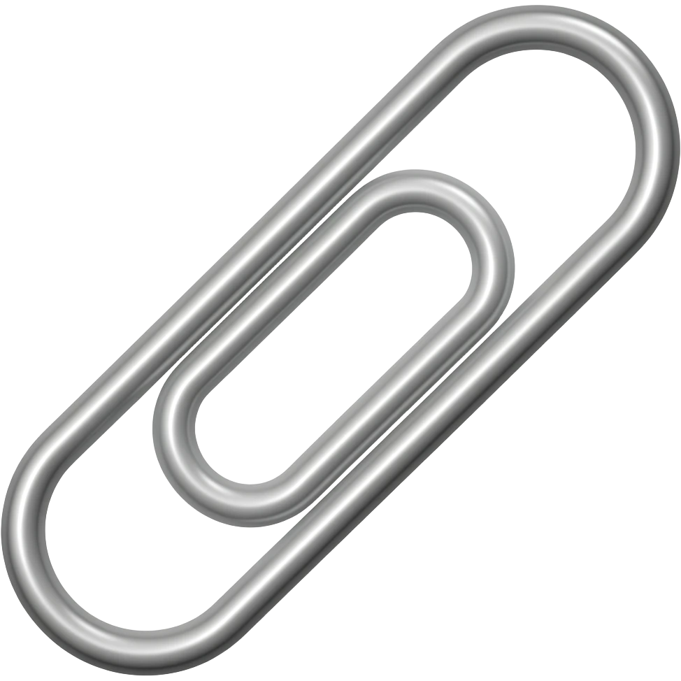 paper clip emoji