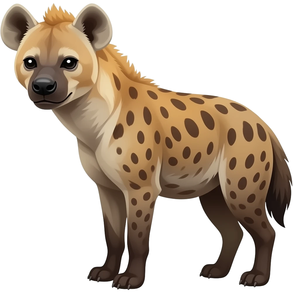Hyena emoji