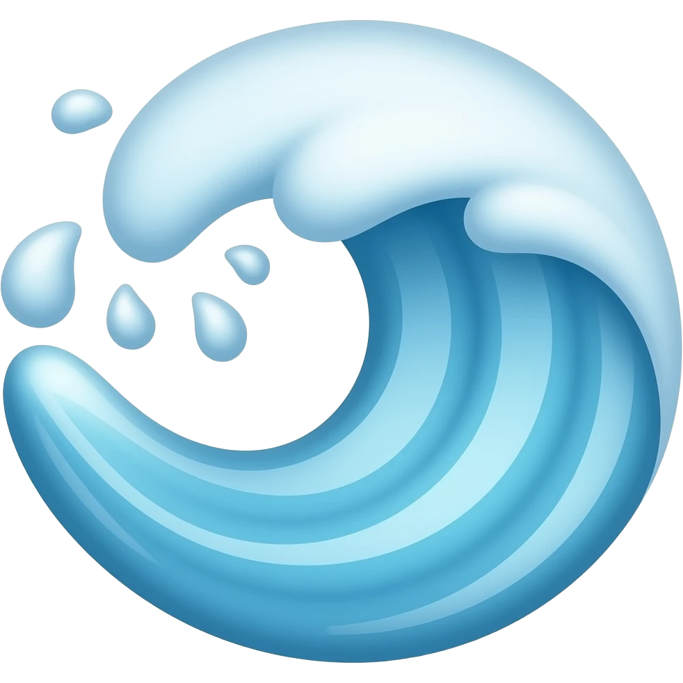 Water Wave emoji