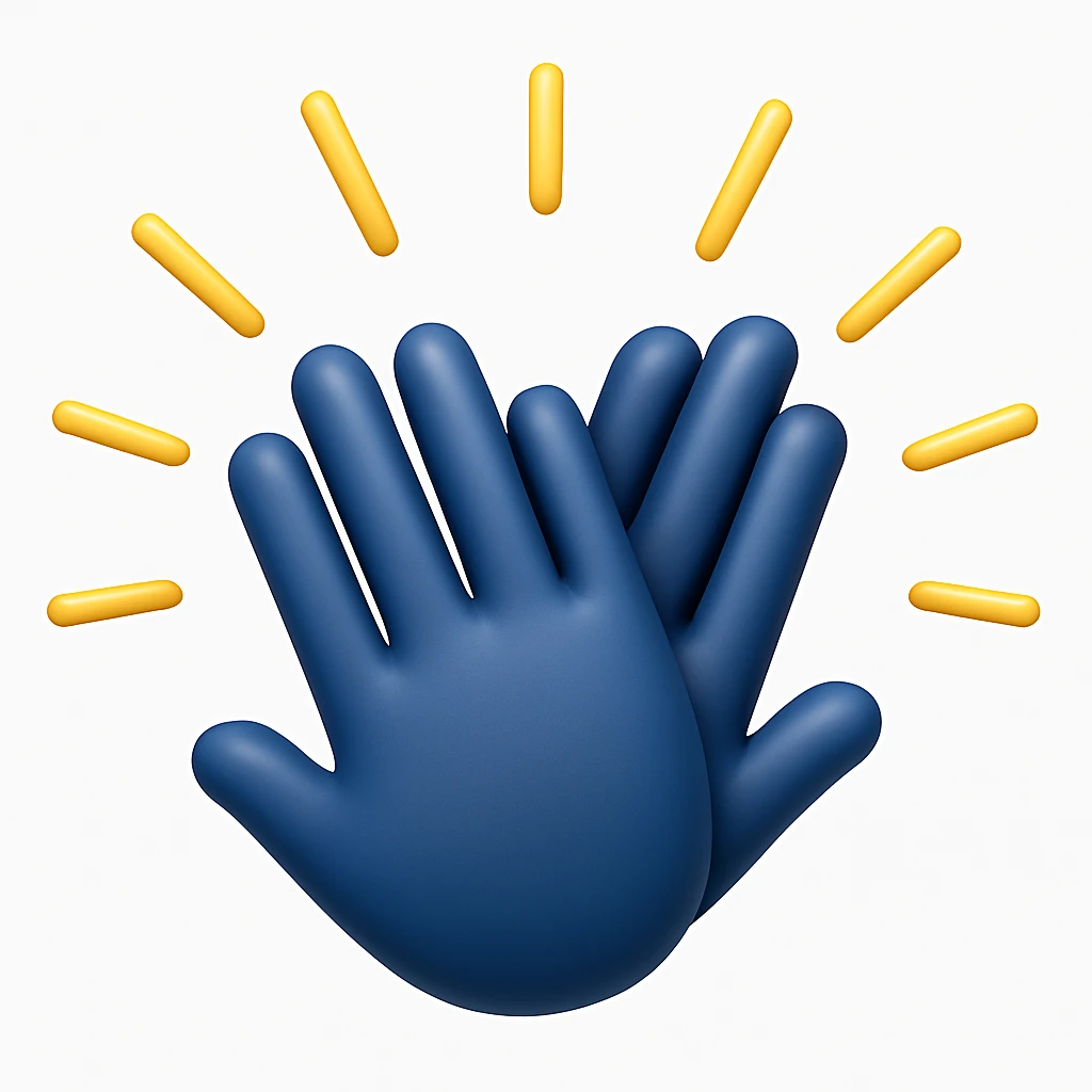 Convert the uploaded image into a 3D Apple-style emoji — preserve the key shapes, colors, and overall composition of the original image. Simplify the forms into clean, rounded cartoon-style elements while keeping the subject recognizable. Apply glossy textures, soft lighting, smooth shading, and render everything in Apple emoji style on a clean white background emoji