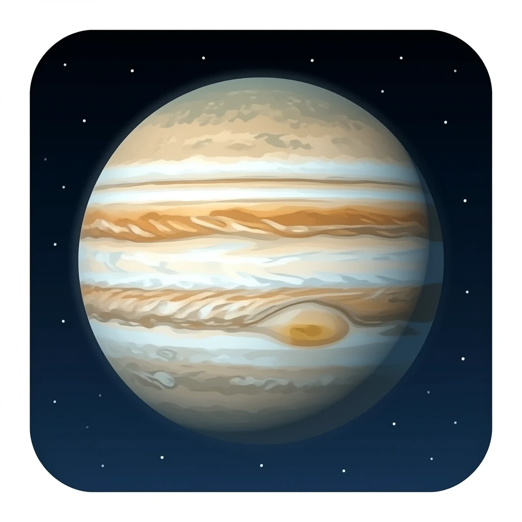 Ganymede jupiter's moon emoji