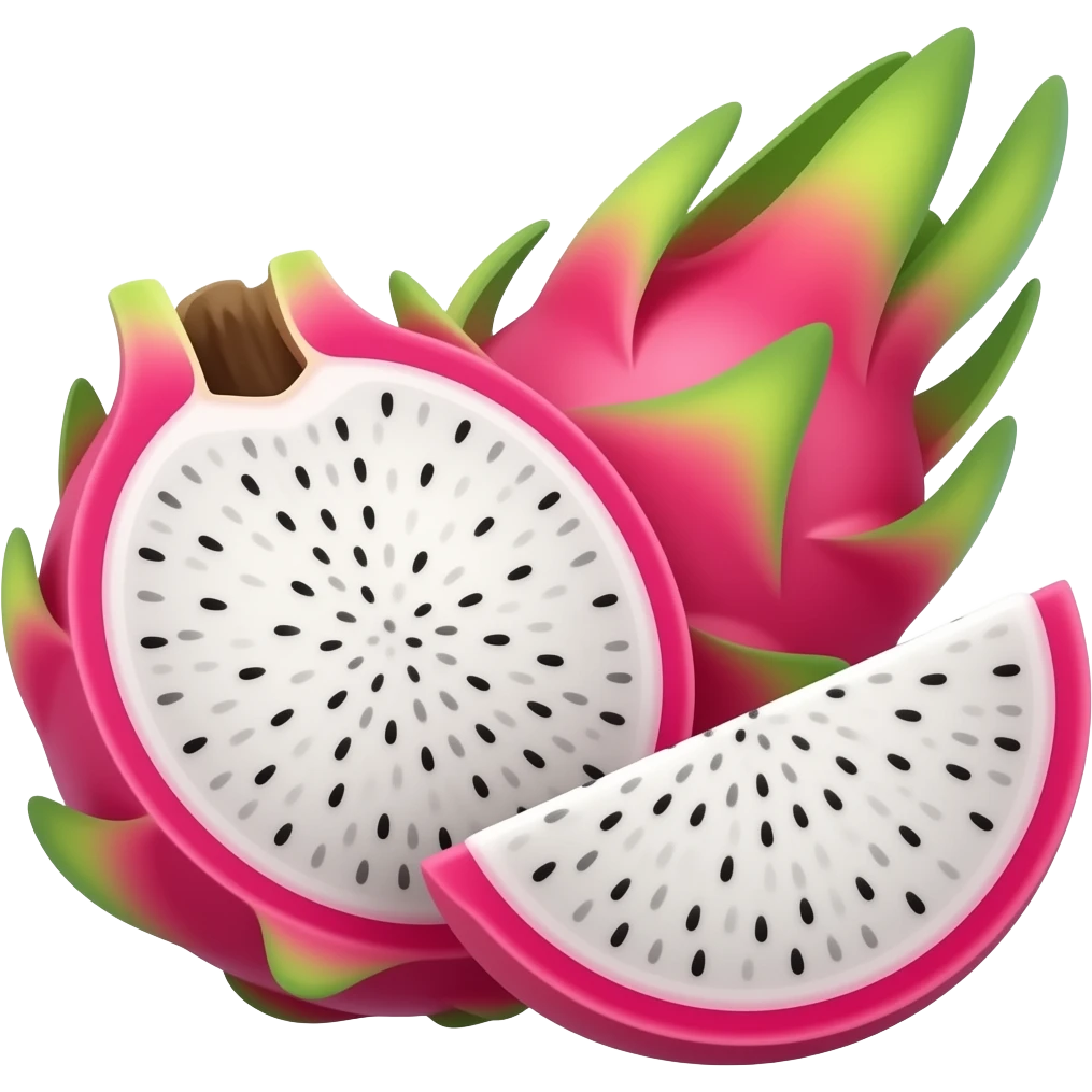 Make an pitaya emoji. emoji