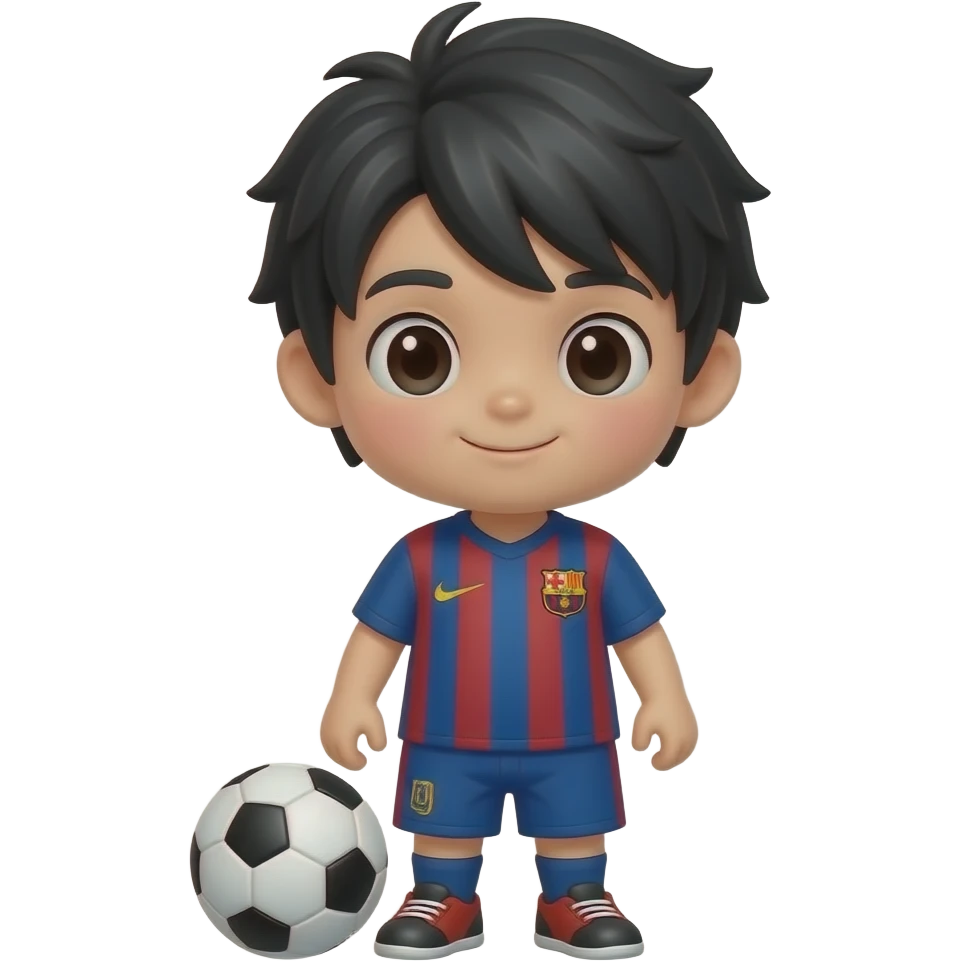 Help me create kawaii soccer boy black hair emotes for twitch emoji