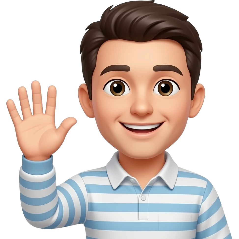Create an emoji that is saying you’re welcome emoji